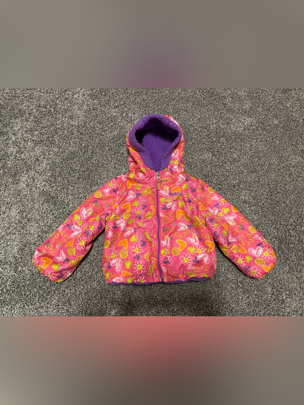 18-24 month girls pacific trail winter coat reversible